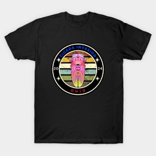 cicada 2024 map ohio T-Shirt